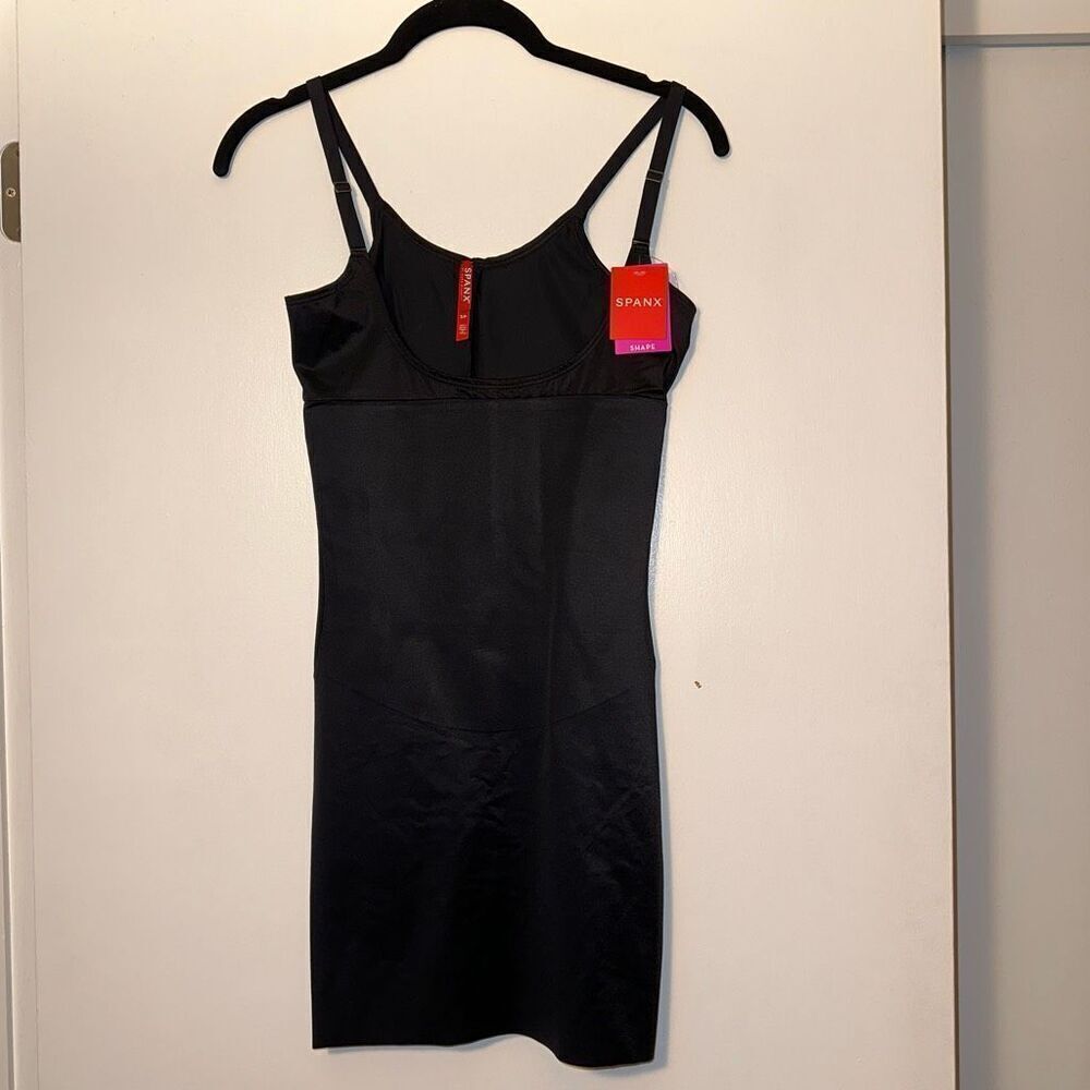 Spanx Open Bust Full Slip in Black NWT Size Small